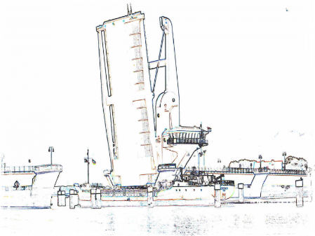 Brückenöffnungszeiten Wolgast, Öffnungszeiten Brücke Wolgast Wolgaster Schiffsausrüster Henry Hahn